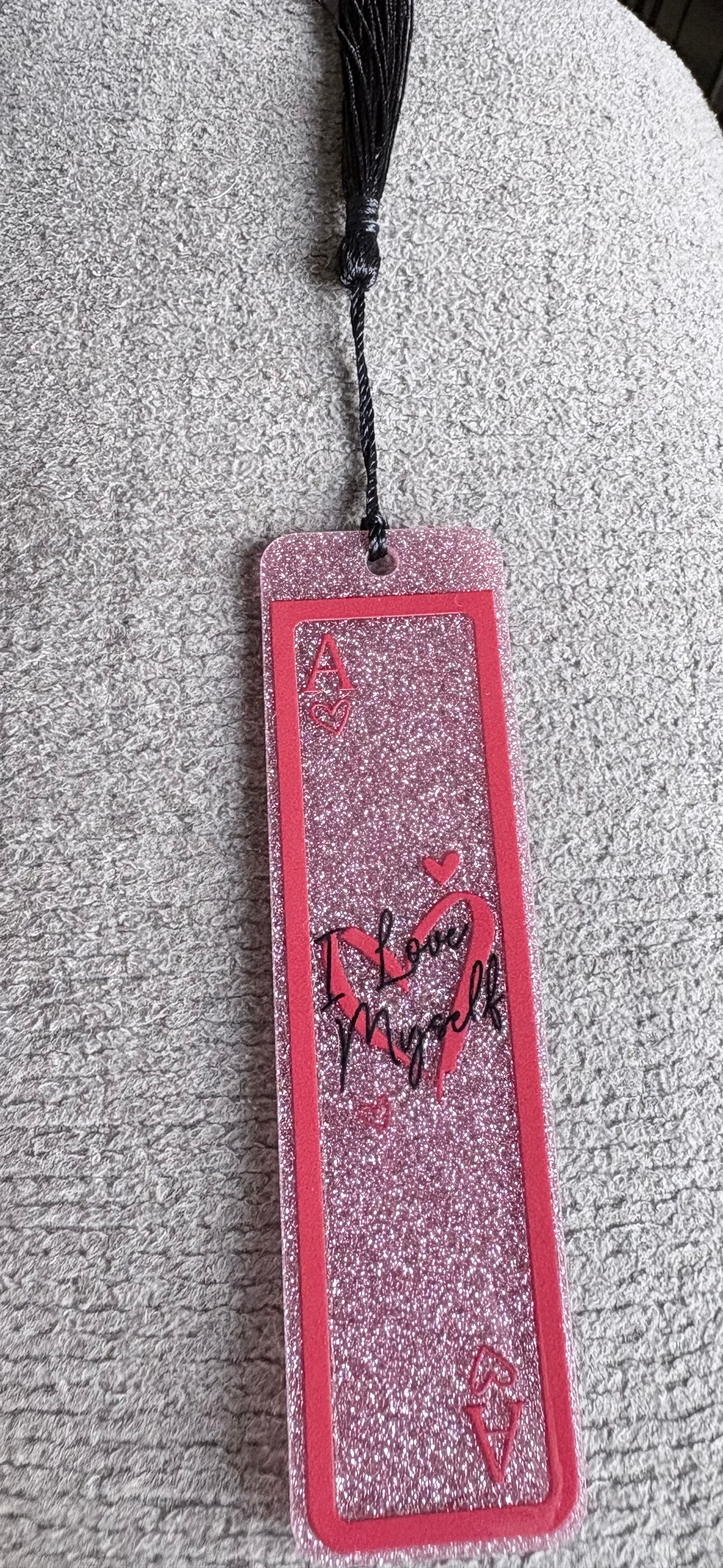 I love myself bookmark