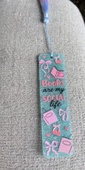 Books are my social life bookmark