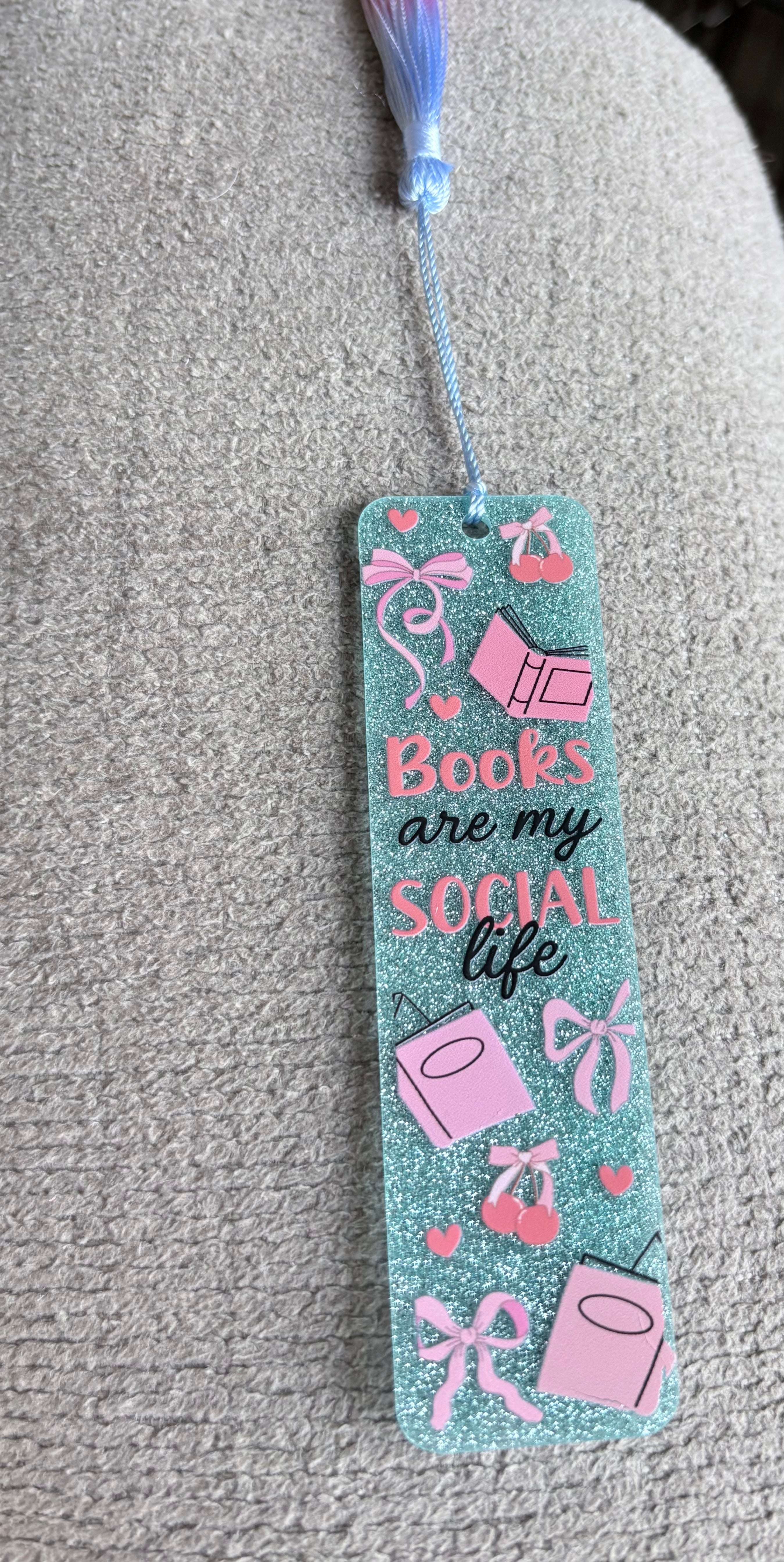 Books are my social life bookmark