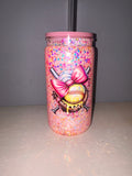 Softball Glitter Cup