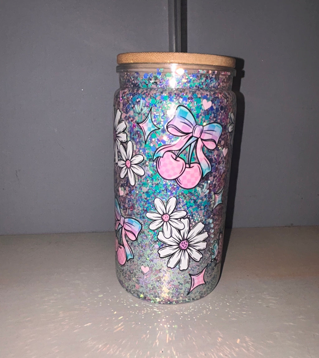 Mama Glitter Cup