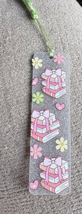Stacked Books Bookmark