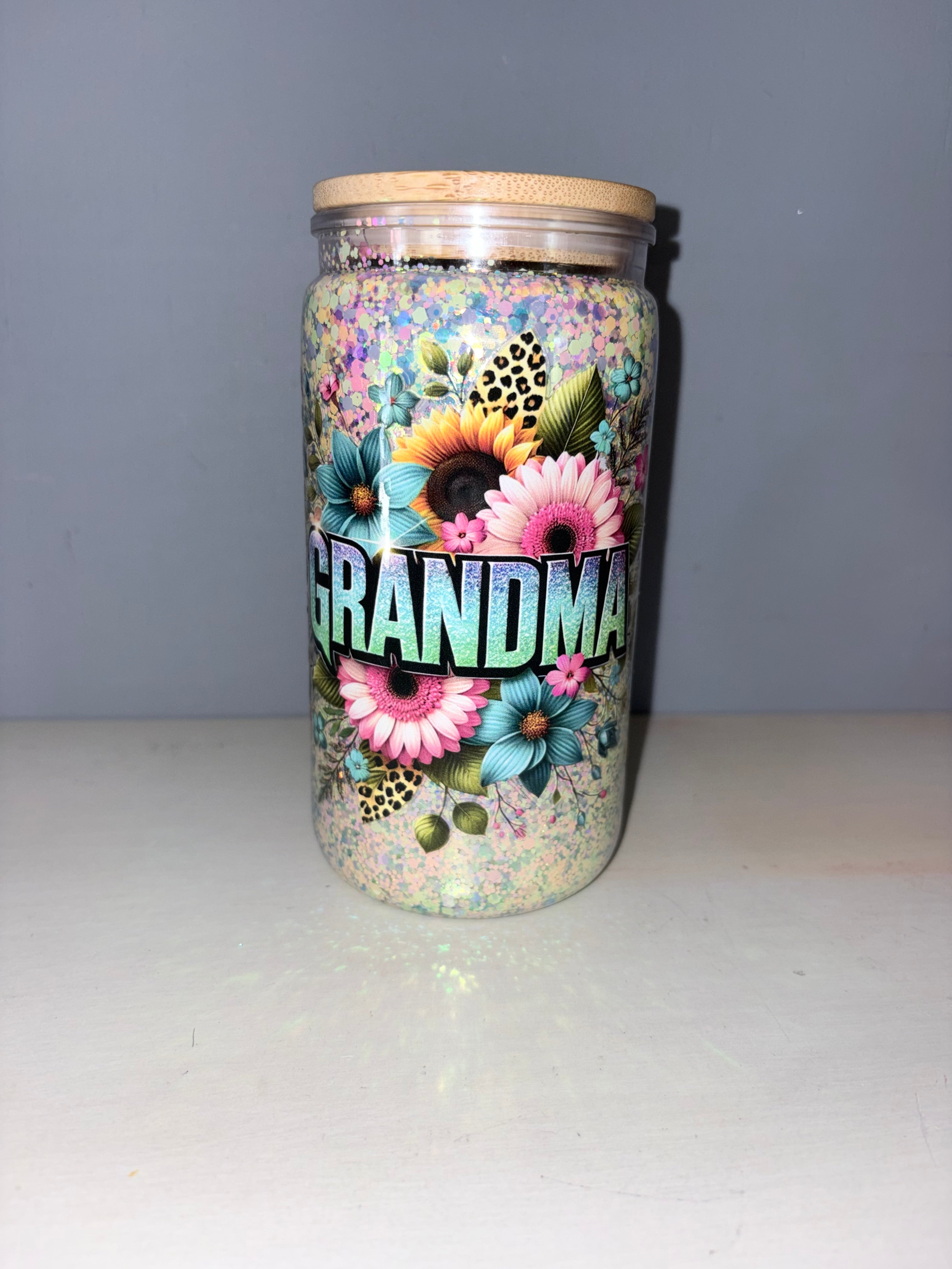 Grandma Glitter Cup